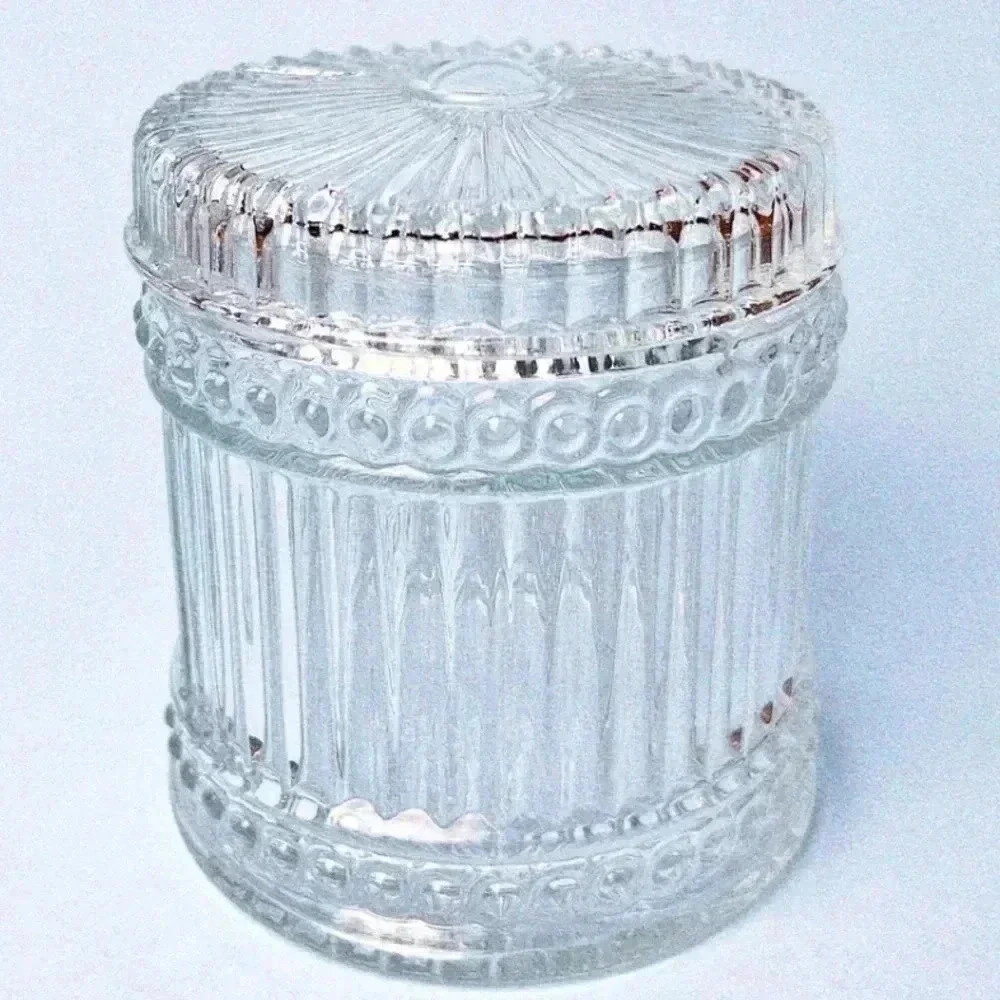 Amway American Glass Vintage Reproduction Of Circa 1850 Glass Jar Apothecary